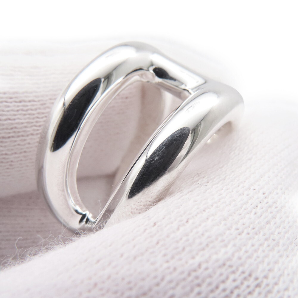 Hermes Osmose PM ring, SV925 silver, ring size 50. (HERMES ring) - Picture 5 of 9
